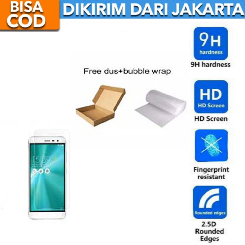 Asus Zenfone 3 - ZE552KL  5.5&quot; Tempered Glass Screen Protector Anti Gores