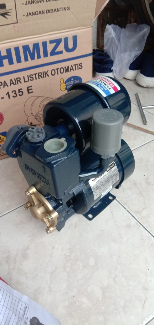 Pompa Air Listrik Sumur Dangkal Otomatis Shimizu Ps-135e / Ps 135e
