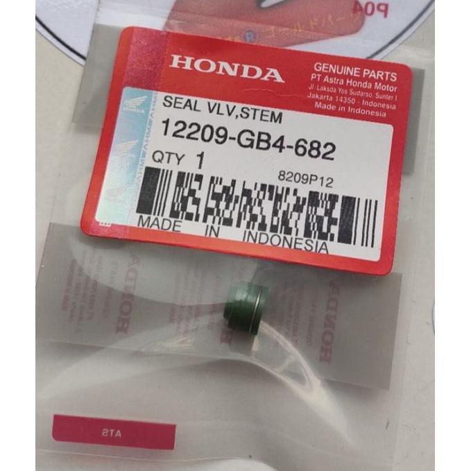 seal klep grand/Supra/beat/revo/kharisma AHM 1pis 100% original