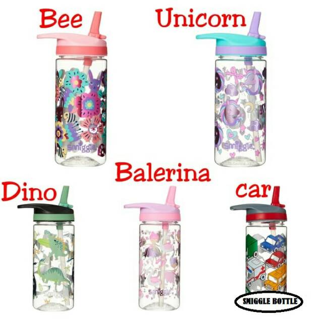 SMIGGLE WANDER JUNIOR DRINK BOTTLE - BOTOL MINUM SMIGGLE