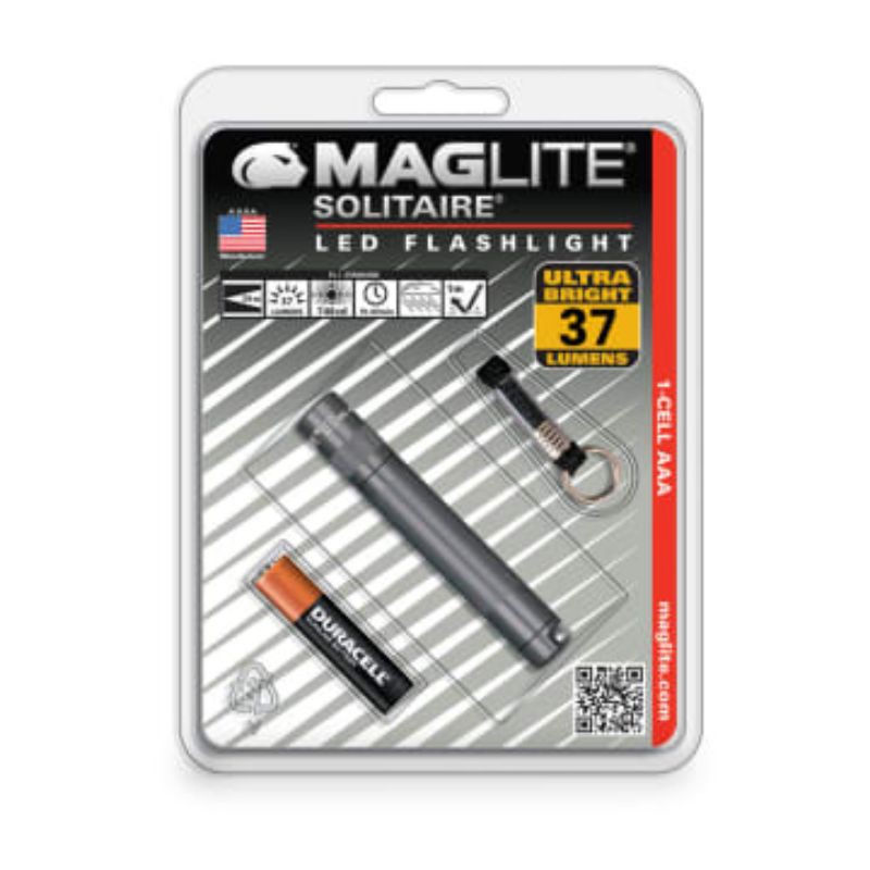 Maglite Senter Led Solitaire Hangpack Sj3a09 - Abu Abu
