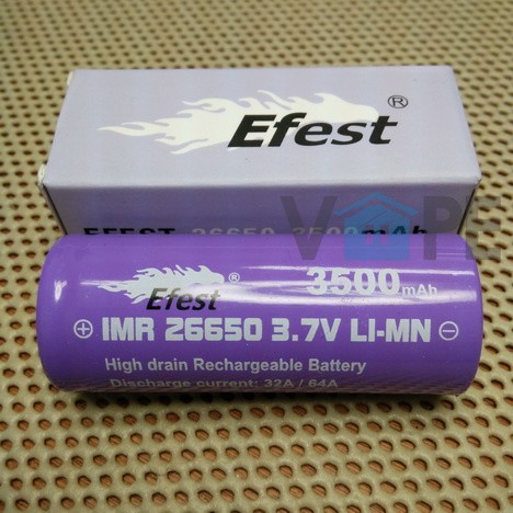 Efest IMR 26650 3500mAh 64A