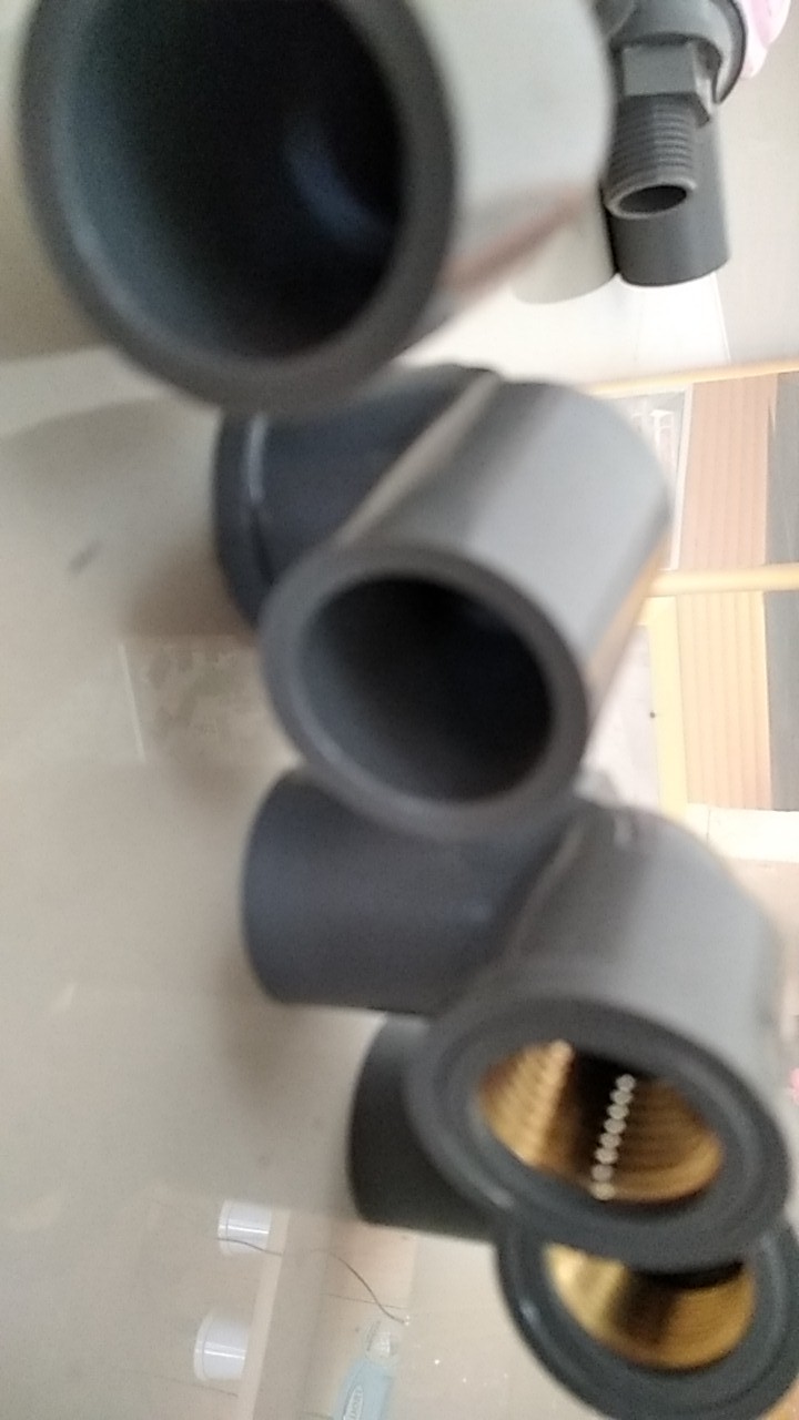 Rucika Knee Drat Dalam Kdd Pvc 1/2 Aw / Faucet Elbow Metal Kuningan