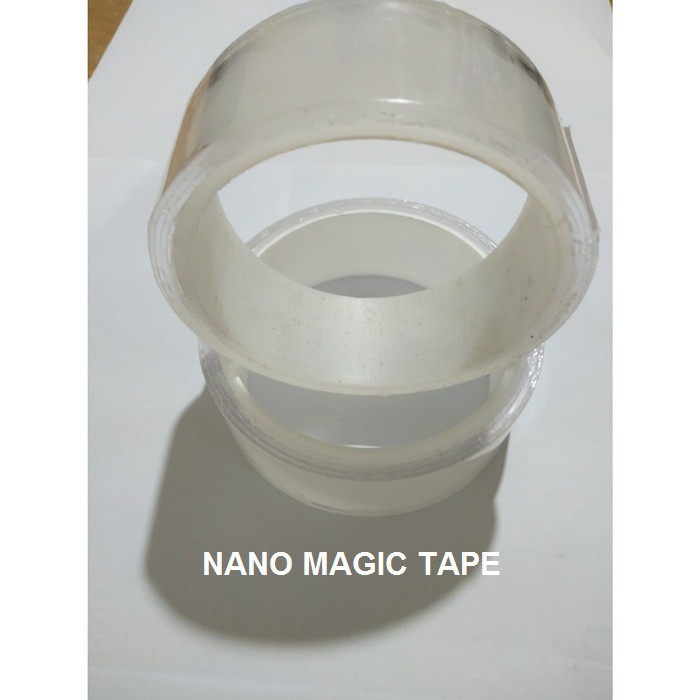 

NANO REPOSITIONABLE REMOVABLE DOUBLE TAPE CLEAR 30MMX3M