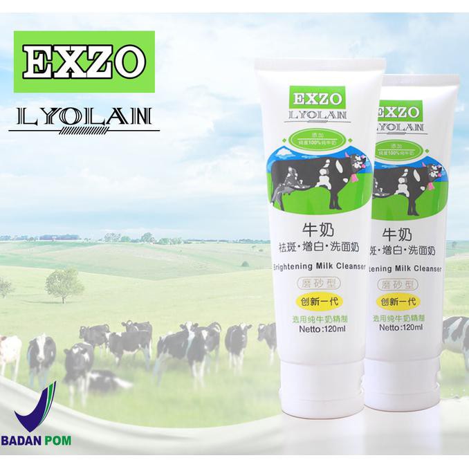 EXZO LYOLAN BRIGHTENING MILK CLEANSER