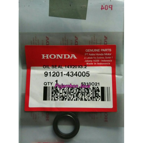 91201434005 OIL SEAL 14X20X3,2