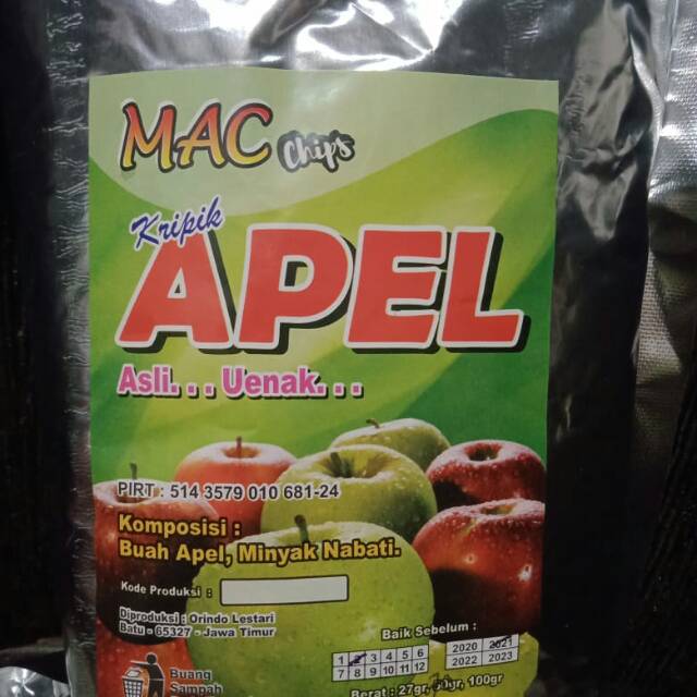

Keripik Buah Apel Kota Batu
