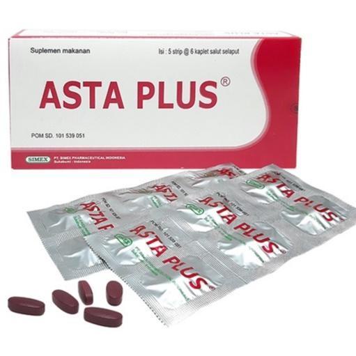 MULTI VITAMIN KEMASAN  STRIP ASTA PLUS PER STRIP