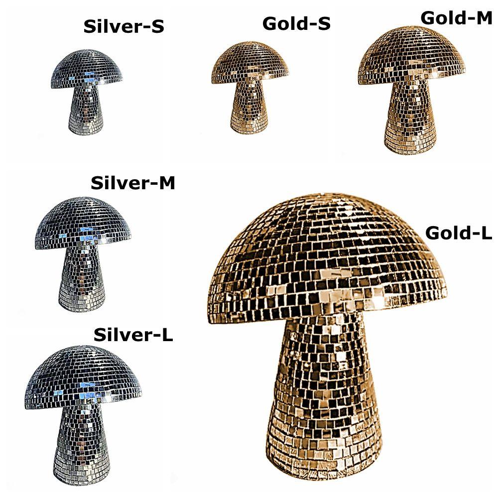 Suyo Bola Disko Jamur Silver Mushroom Disco DJ Lighting Refleksi Bar Dekorasi Panggung Untuk Pesta Pernikahan