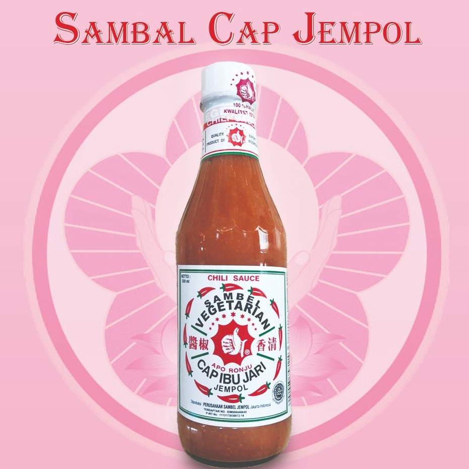 

Sambal Vegetarian Cap Ibu Jari Jempol / Chili Sauce