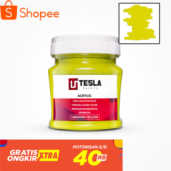 

Tesla 125 ml Greenish Yellow