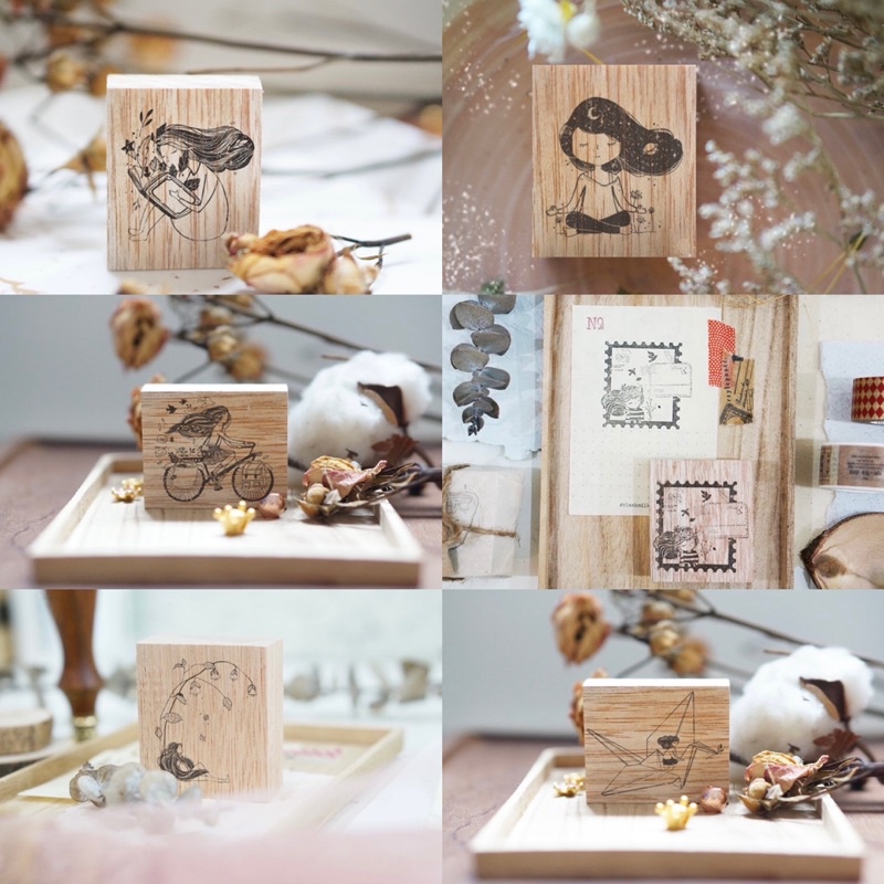 

(2) Black Milk Project Rubber Stamp Collection