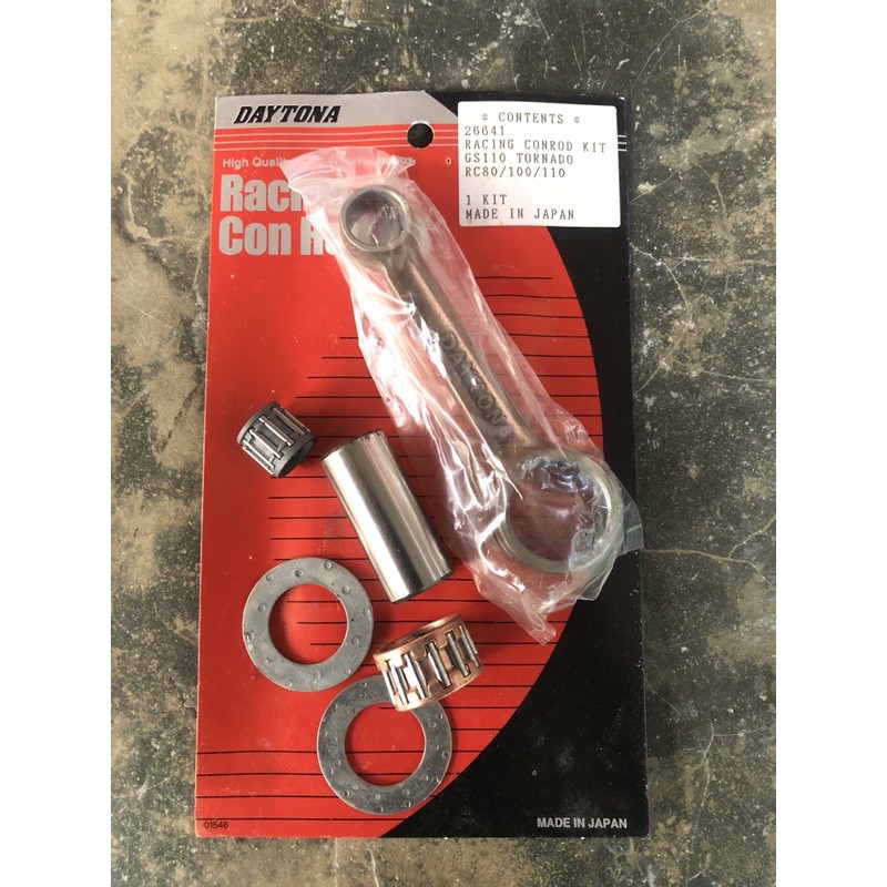 stang piston seher suzuki rc80 rc100 rc110 crystal gx ga tornado japan original daytona conrud