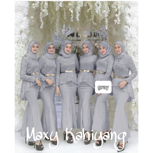 JCZR- Maxi kahiyang / Gamis wanita Murah / Maxi pesta / Gamis Kondangan / Maxi lebaran