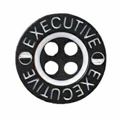 Kancing hem / kancing kemeja executive 1,3 cm per lusin