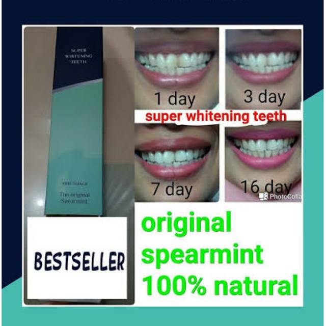 Super Whitening Teeth Original Shopee Indonesia