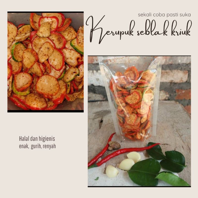 

kerupuk seblak kriuk