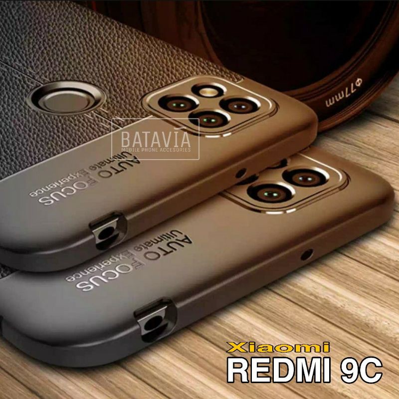 Case Xiaomi Redmi 9C Softcase Auto Focus Leather Case