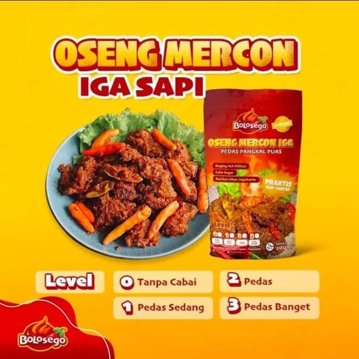 

Oseng Mercon Iga Sapi Bolosego