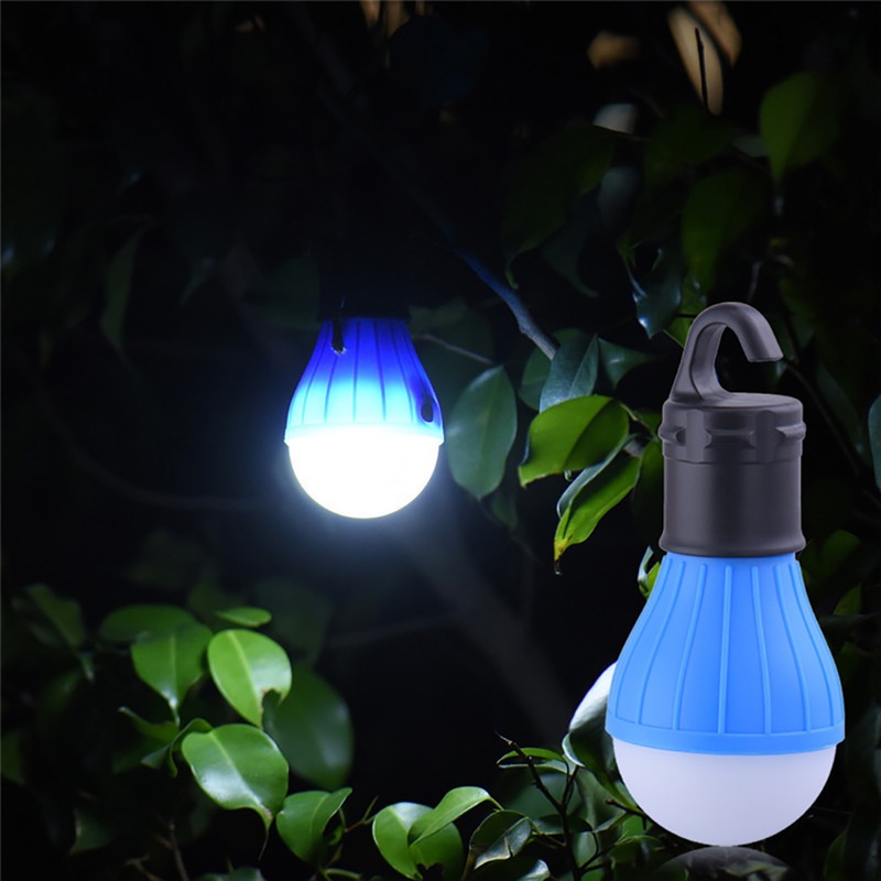 Lampu Gantung 3 LED Portable Untuk Camping / Outdoor / Memancing