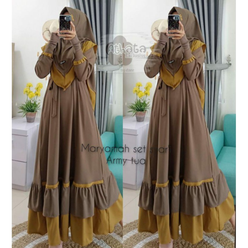 BS COD/MARYAMAH SET SYAR'I/GAMIS SET TERLARIS