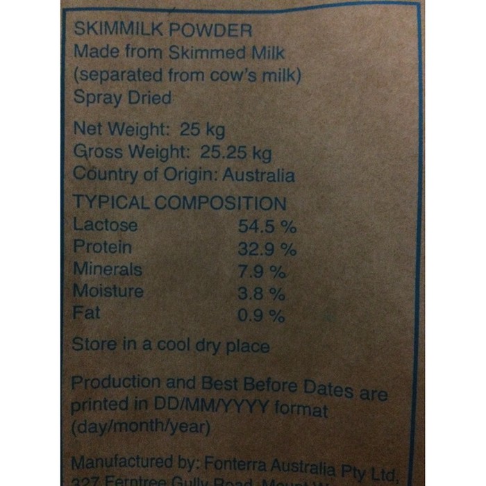 

Skim milk susu powder 1 KG