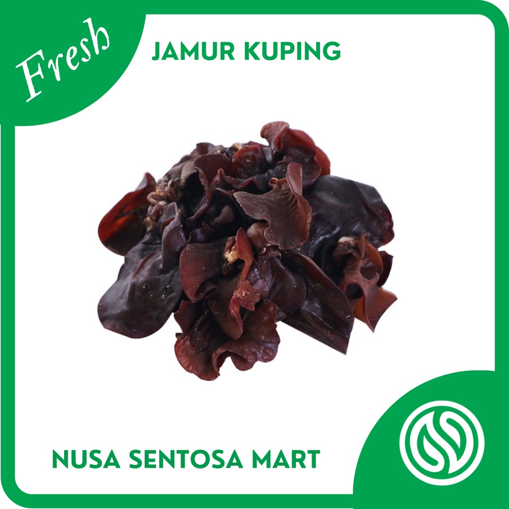 

Jamur Kuping Segar – 250g