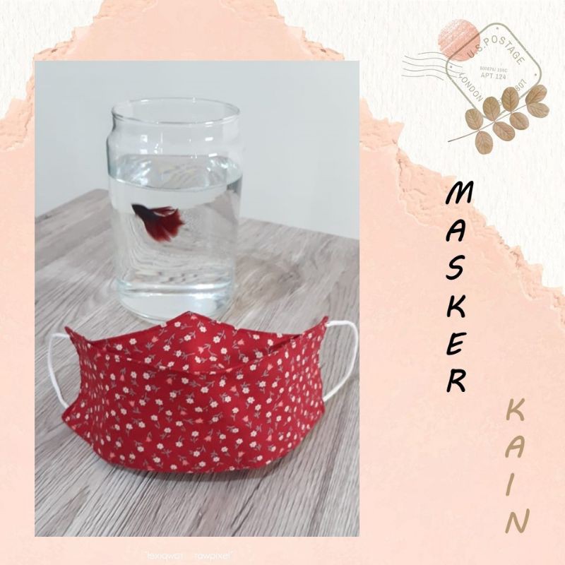 Masker Kain Evo Plusmed 4D Surgical Mask Earloop