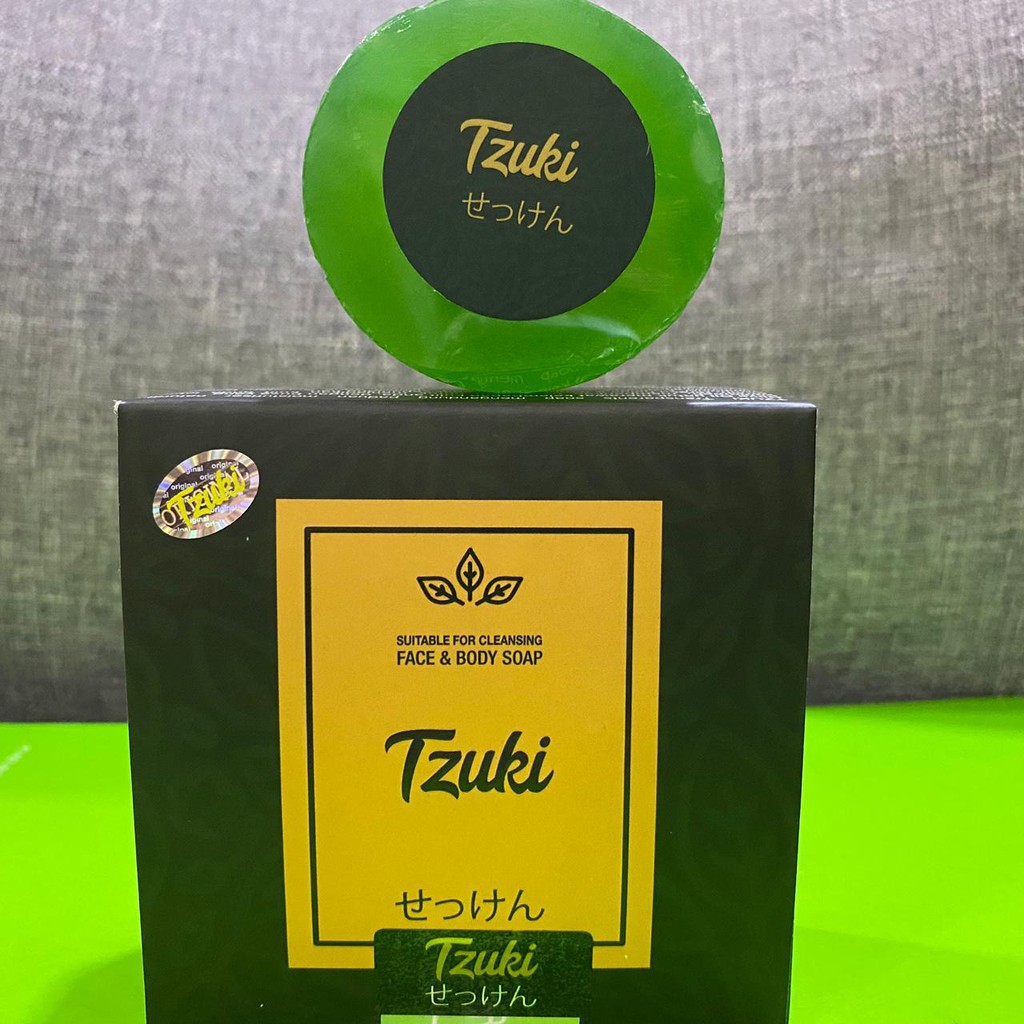 ASLI - TZUKI SOAP ORIGINAL BPOM - SABUN TZUKI ORIGINAL BPOM - SABUN PEMUTIH
