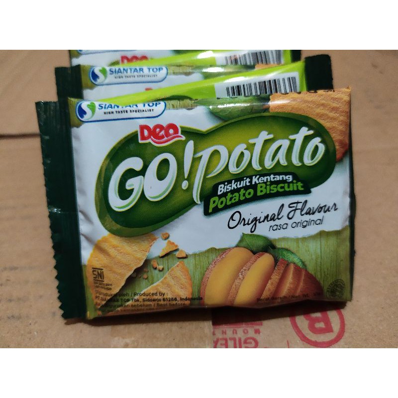 

GO POTATO RENCENG - BISCUIT KENTANG ORIGINAL FLAVOUR