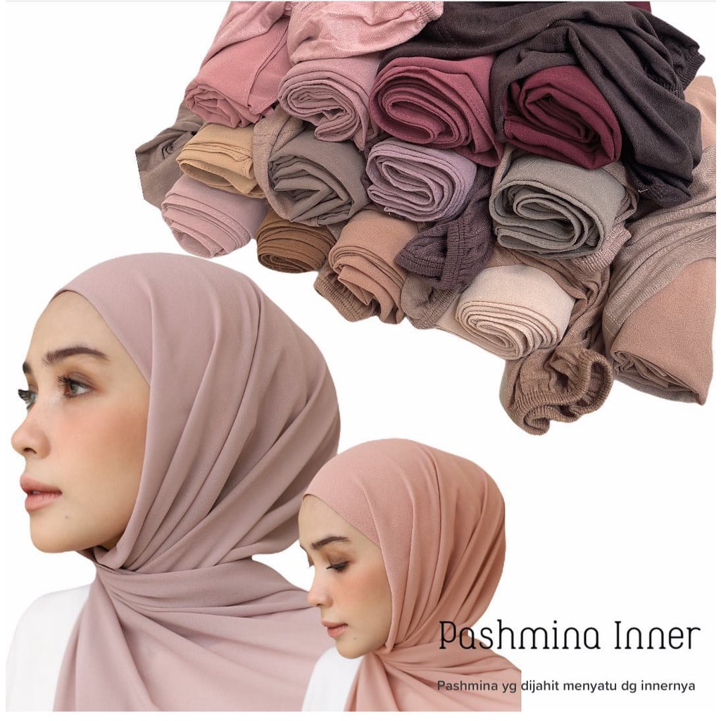 pashmina inner pashmina pastan ciput