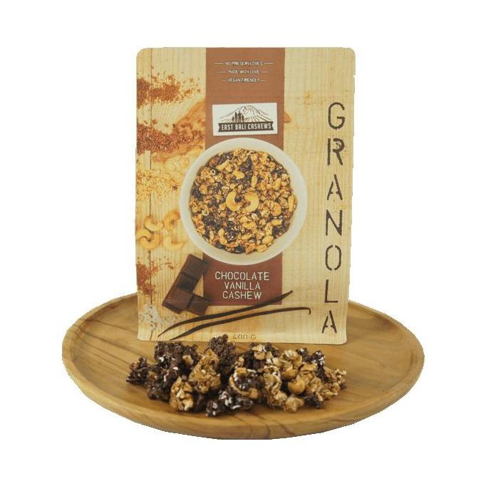 

East Bali Cashews Granola Kacang Mede Cokelat Vanila