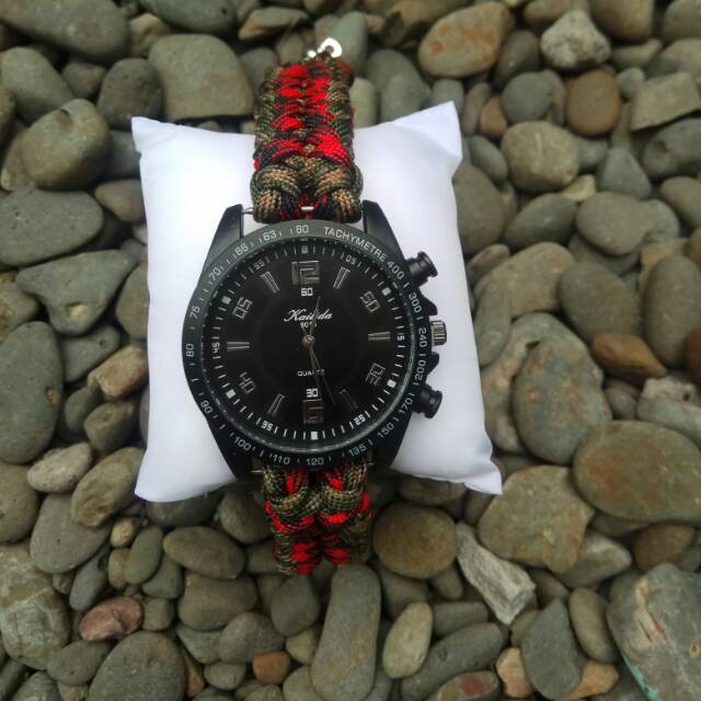 Jam tangan Kailida custom paracord