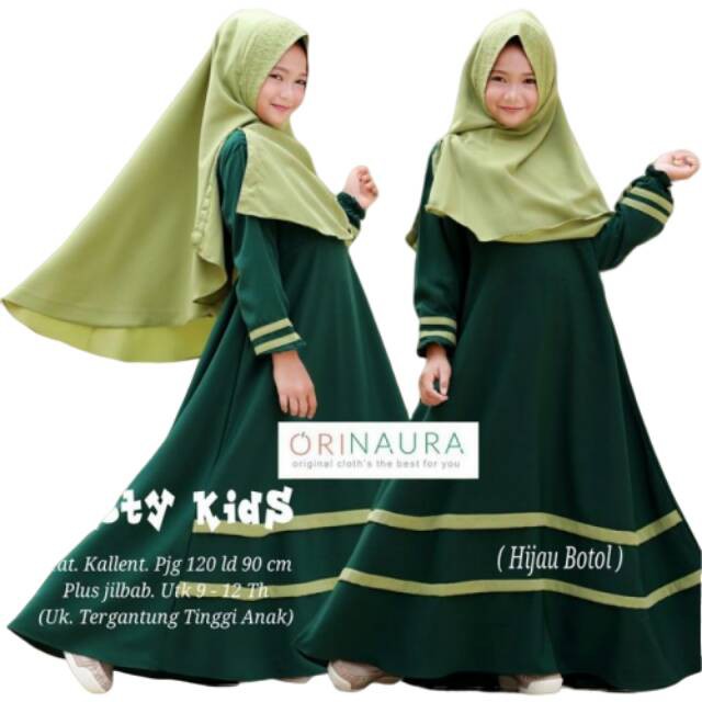 GAMIS ANAK PEREMPUAN LISTY KIDS 2 IN 1