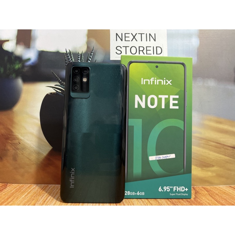 INFINIX NOTE 10 6/128 4/64 SECOND FULLSET