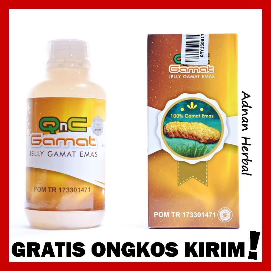 Obat Herbal Hipersalivasi Produksi Air Liur Berlebihan 100 Alami Qnc Jelly Gamat Shopee Indonesia