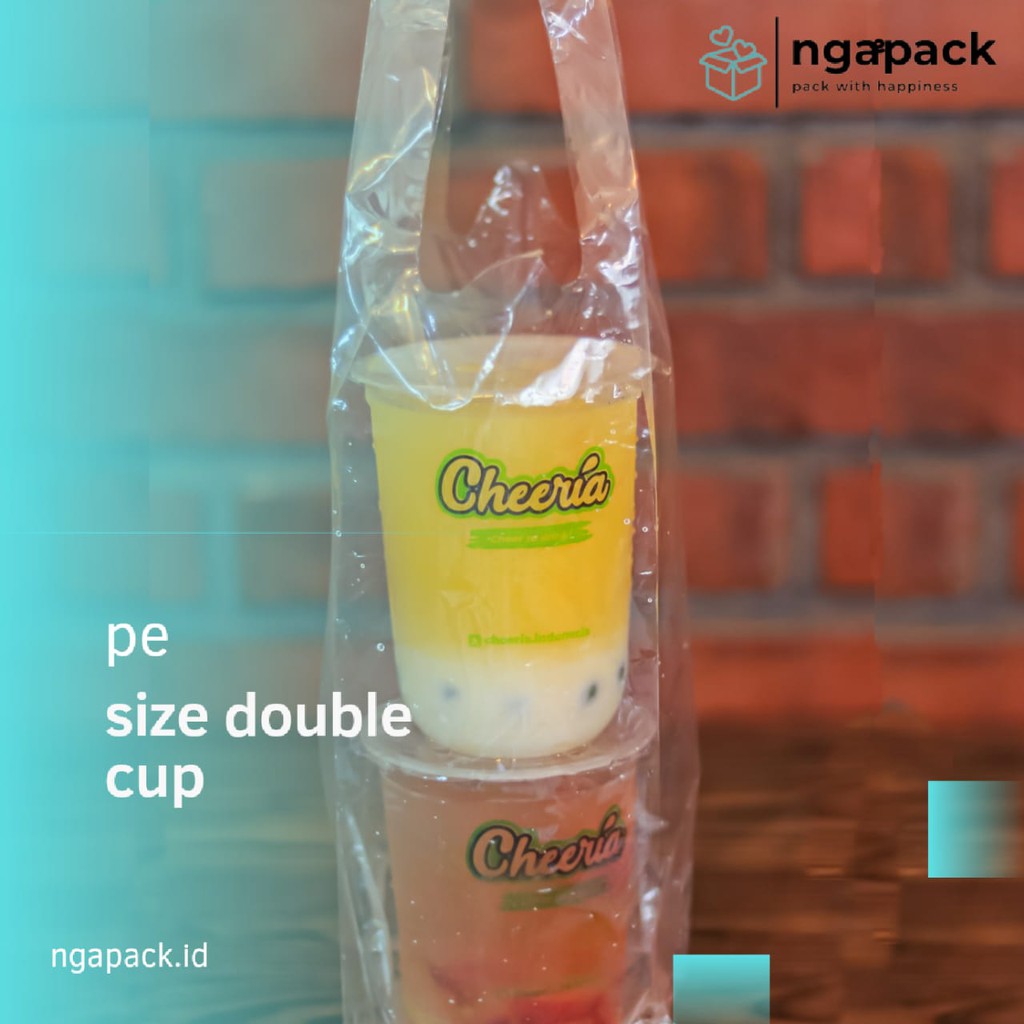 

PLASTIK PE DOUBLE CUP TEBAL-BENING