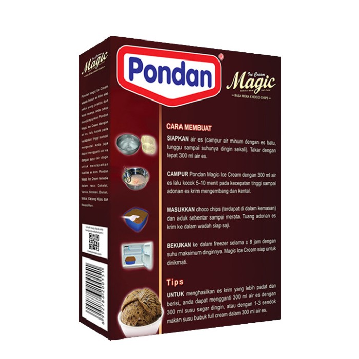 Pondan Ice cream mocca