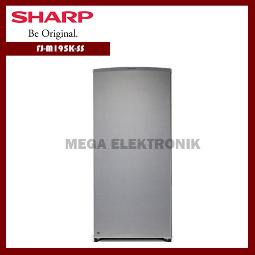 Sharp FJ-M195NSS Freezer Upright Lemari Pembeku ES 8 rak