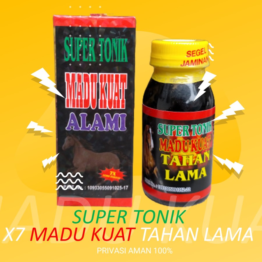 Madu t0-nik- Madu super tonic black Honey original 60ml - MADU BLACK HONEY / ORIGINAL