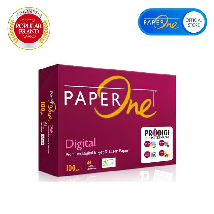 

PaperOne Kertas HVS Fotocopy 100g A4 - Ream