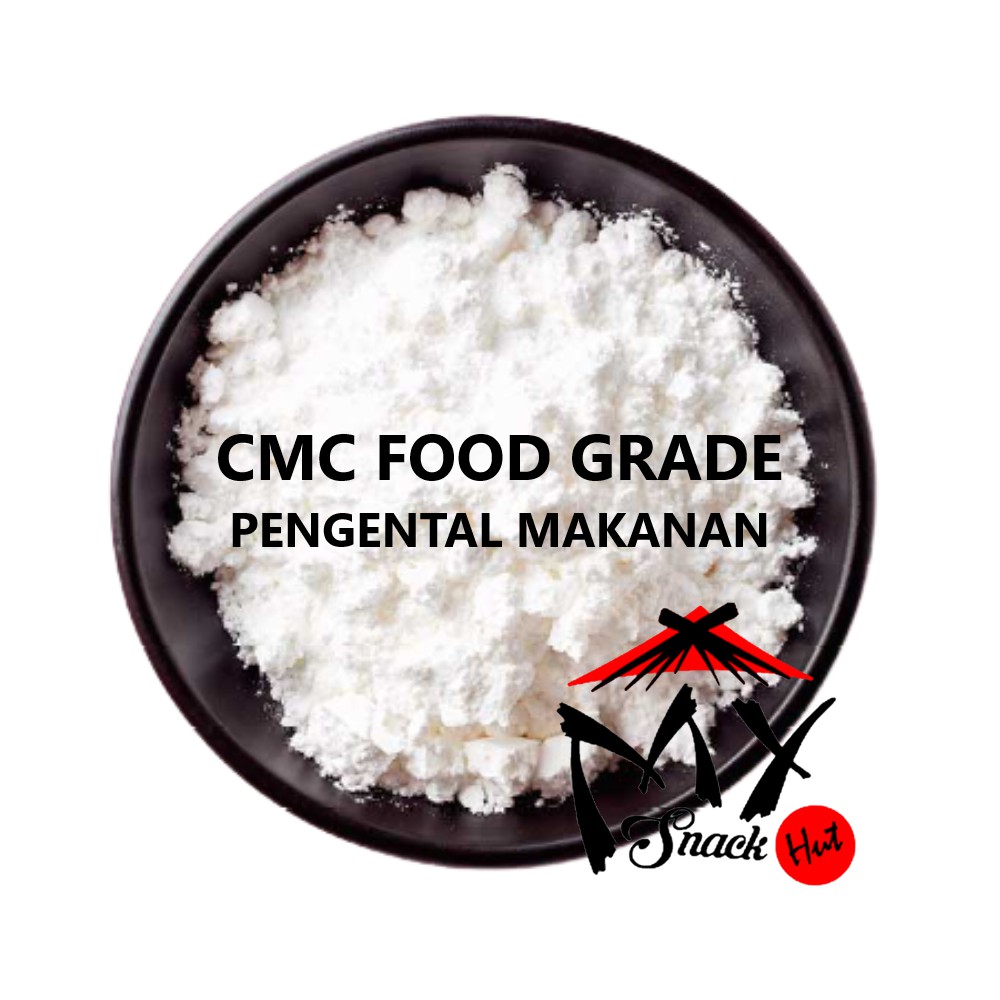 CMC FOOD GRADE 50GR - BUBUK PENGENTAL MAKANAN CARBOXYMETHYL CELLULOSE SELULOSA POWDER SIRUP SELAI HALAL