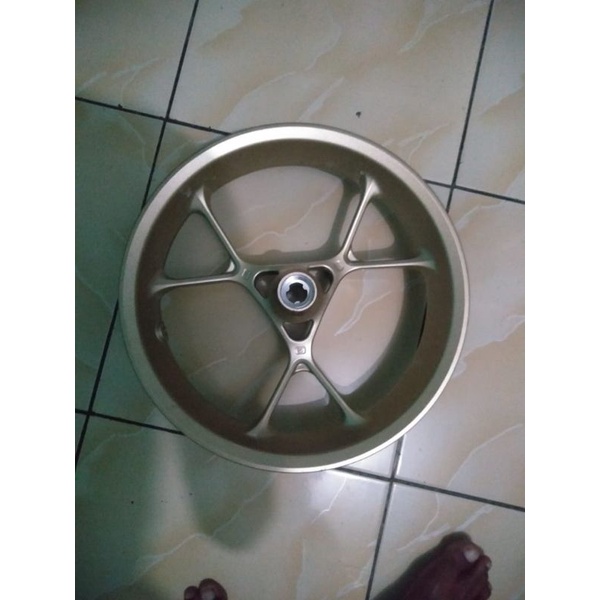 velg depan aerox 155 orijinal pelek depan Yamaha PNP lexi