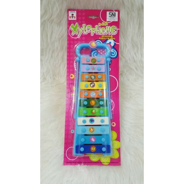 Xylophone BTS 98008 / Mainan Musikal Xylophone / Alat Musik Bayi Best Seller