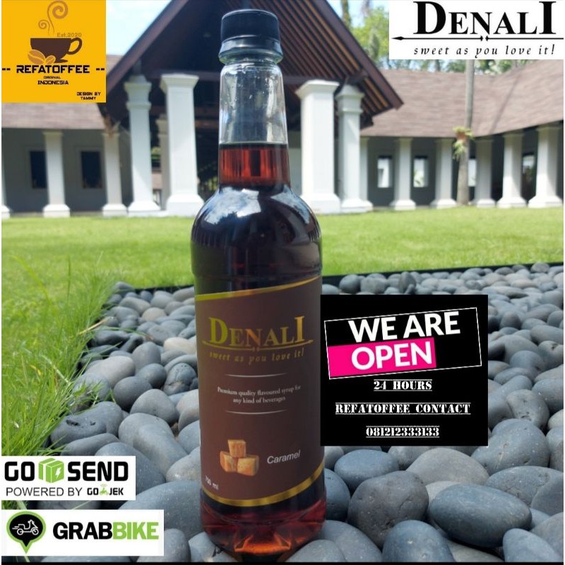 

CARAMEL SYRUP DENALI 750ML