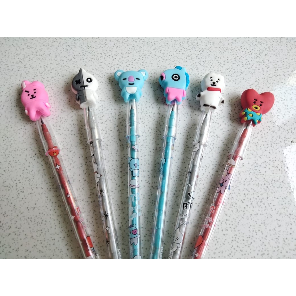 

Pensil Susun Karakter BTS BT21