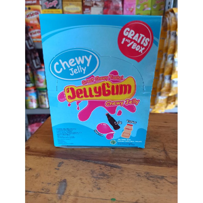

Donald Jelly Gum Rasa Permen Karet Dan Yogurt Dan Cola Bubble Gum 25g
