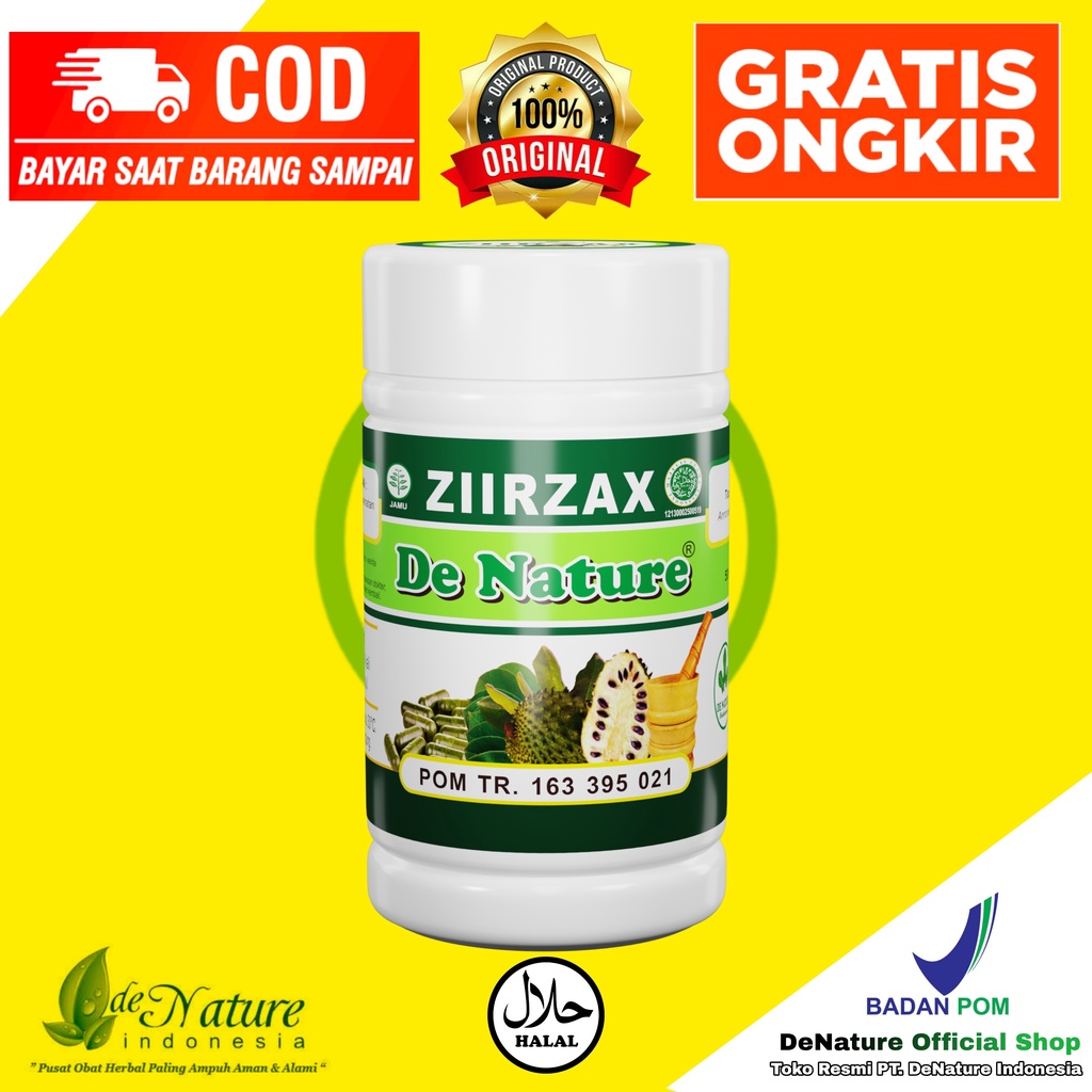 ZIRRZAK DE NATURE OBAT HERBAL KISTA , TUMOR, BENJOLAN KANKER PAYUDARA ASLI PRODUKSI PT DE NATURE