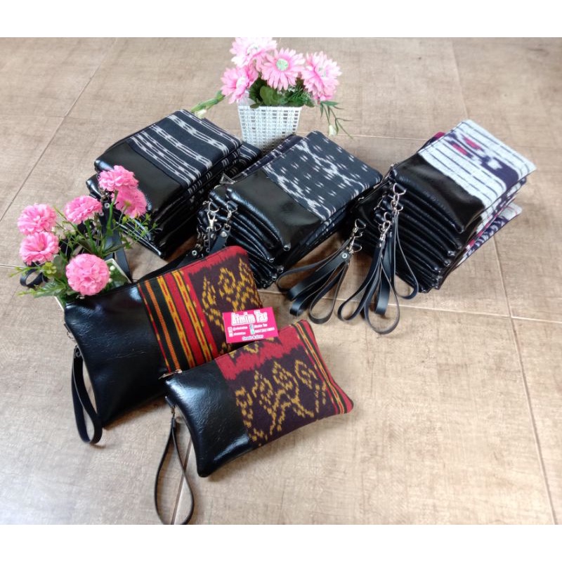 GROSIR Set Clutch ethnic TENUN TROSO JEPARA/CLUTCH TENUN TROSO/DOMPET TROSO