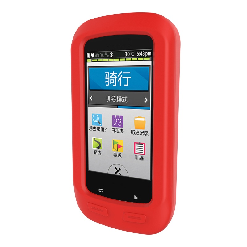 Cre Soft Case Silikon Cover Proteksi Navigasi GPS / Komputer Untuk Edge 1000